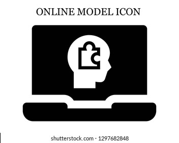 Head search icon. Editable Head search icon for web or mobile.