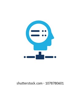 Head Server Logo Icon Design