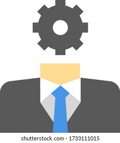 head settings illustration vector design