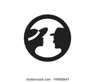 Head silhouette