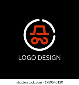 head for simple logo design