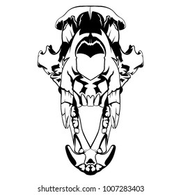 it's head skull animal