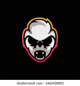 Head Skull illustration design vector