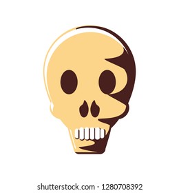 head skull isolated icon