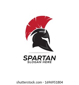 Head Spartan Logo Vector Design Template Stock Vector (Royalty Free ...