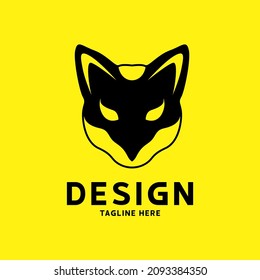 Head squirrel animal vector graphic creative symbol, illustration design template