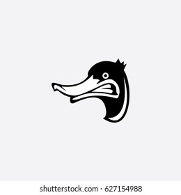 head swan icon logo