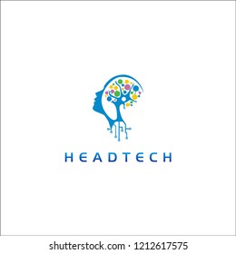 HEAD TECH LOGO DESIGN INSPIRATION