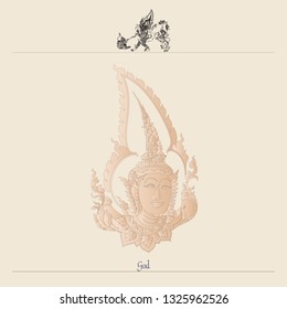 head of Thai God