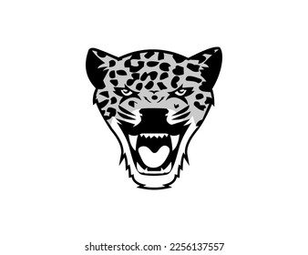 head of a tiger vetor design