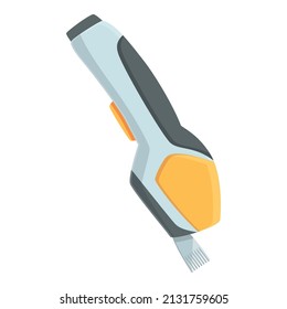 Head trimmer icon cartoon vector. Electric machine. Cut tool