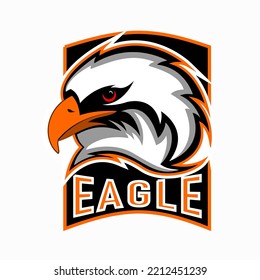 head vector eagle esport logo