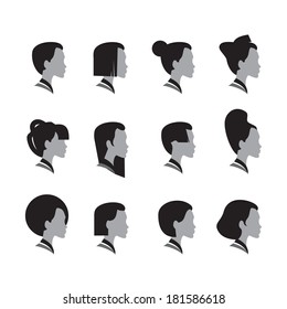 Head. Vector format