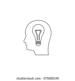 Head  - vector icon