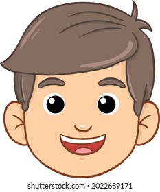 Head vector illustration. Perfect for art, postcards, cards, wall decor, t-shirts, cards, prints, drawing books, coloring books, wallpaper, prints, cards, ect.