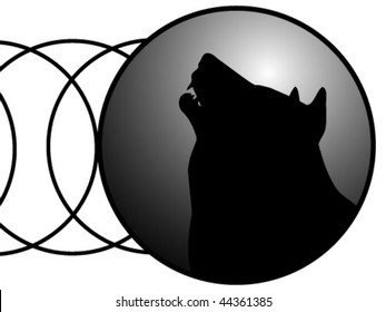 head of wolf