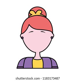 head woman avatar character