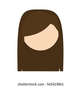 head woman mother design vector illustration eps 10