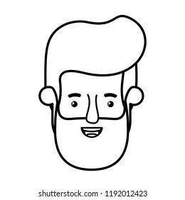 head of young man avatar character
