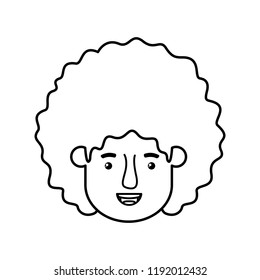head of young man avatar character