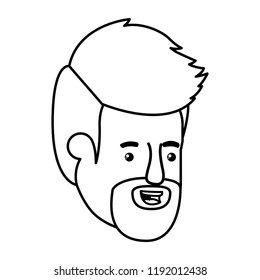 head of young man avatar character