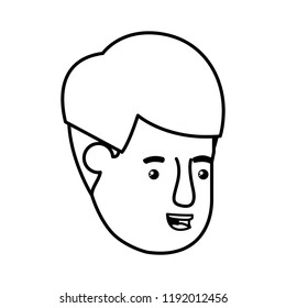 head of young man avatar character