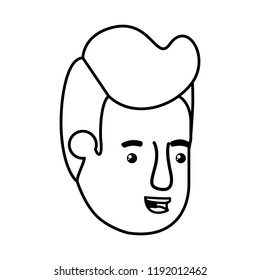 head of young man avatar character