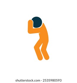 Headache Clipart Vector Icon Customizable