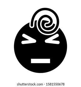 headache icon isolated sign symbol vector illustration - high quality black style vector icons
