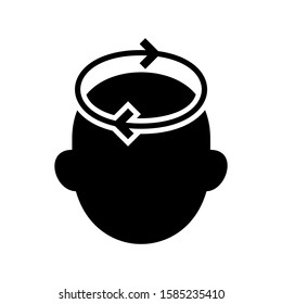 headache icon isolated sign symbol vector illustration - high quality black style vector icons
