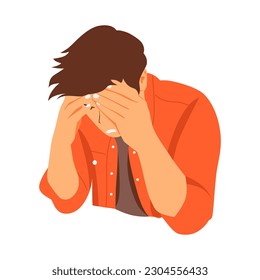 ilustración vectorial de la persona de la cabeza
