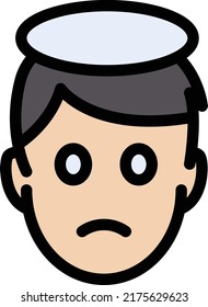 headache Vector illustration on a transparent background.Premium quality symmbols.Stroke vector icon for concept and graphic design.
