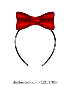 Headband with bow