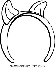 headband with cat ears