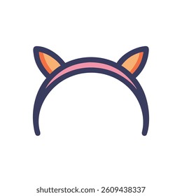 Headband for Fitness and Training. Design of Fitness and Gym Icons.