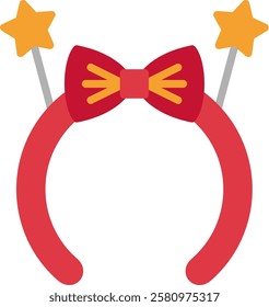 Headband Flat Illustration Vector Design