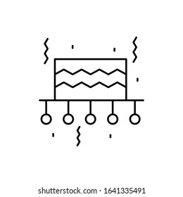 Headdress, Brazil, carnival icon. Simple line, outline vector elements of festival icons for ui and ux, website or mobile application