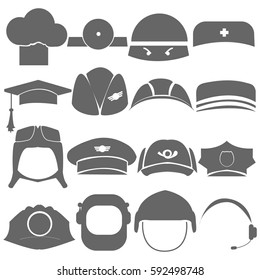 Headdress, profession, logo, symbol, icon.