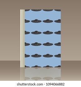 Headdresses for women and Book. Realistic image of the object with reflection