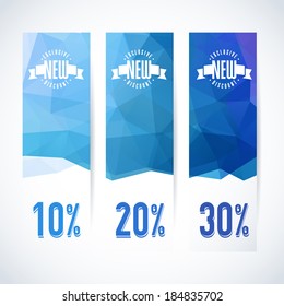 header abstract banners colorful spring or summertime sale elegant flag vector illustration header abstract banners colorful makeup commercial partnership make background scene heap multicolored right