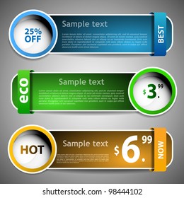 Header or Banner Design