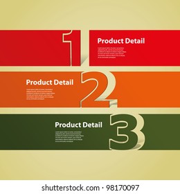 Header or Banner Design - Numbers