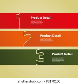 Header or Banner Design - Numbers