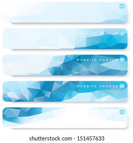 Header Banner Website Blue Footer Template Ad Business Background Vector Web Site Header Or Flag Series Header Banner Website Blue Footer Template Ad Business Background Vector Star Crowd Texture Colo