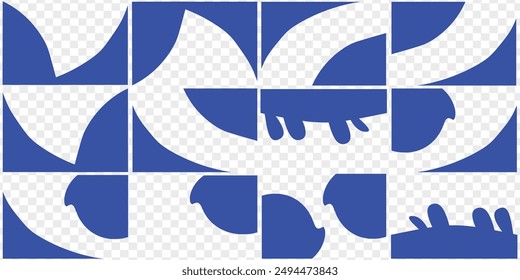 Header Set of Template Dividers Shapes for Website. Curve Lines, Drops, Wave Collection of Design Element for Top, Bottom Page Web Site. Divider Header for App. separator header for app website. Eps10