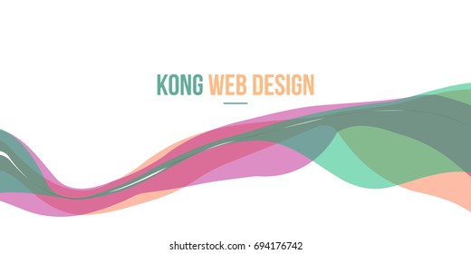 Header website abstract background design