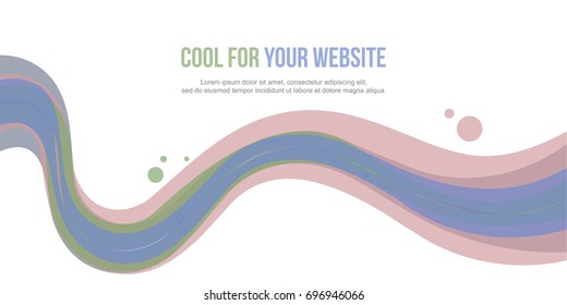 Header website abstract design background