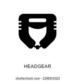 Headgear icon. Headgear symbol design from Gym and fitness collection. Simple element vector illustration on white background.