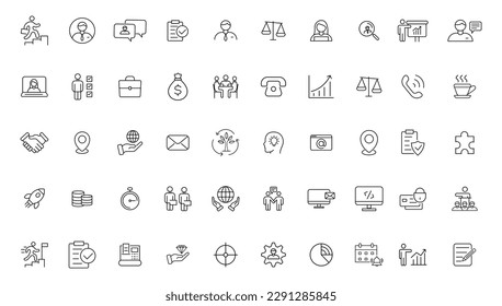 Headhunting icon set. Recruitment icon set Included the icons as Job Interview, Career Path, Resume, Job hiring, Candidate and Human resource icons. Vector illustration.
