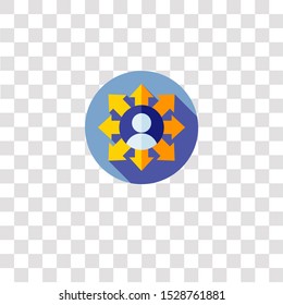headhunting icon sign and symbol. headhunting color icon for website design and mobile app development. Simple Element from human resources collection for mobile concept and web apps icon.